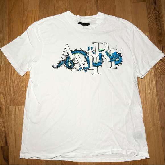 AMIRI Dragon Logo Tshirt 🐉 - Picture 1 of 6